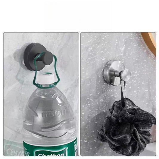 ✨🔧 Edelstahl-Haken mit Saugnapf – Wandhalterung ohne Bohren