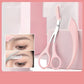 💗✂️ 2-in-1-Augenbrauenschere mit Kamm – Schöne, definierte Augenbrauen in Minuten! 🌸✨