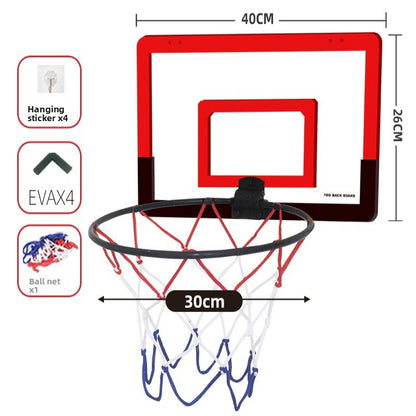 Klappbarer Basketballkorb zur Wandmontage ohne Bohren – Basketball Set für Kinder Indoor & Outdoor 🏀✨