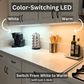 WHOME™1278|Ultratunn smart LED-rörelsesensorlampa – uppladdningsbar, magnetisk och självhäftande garderobs-/vinskåps-/kökslampa
