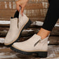 🔥 2026 Damen Kurzstiefel – Orthopädisch & Chunky Heel 🥾