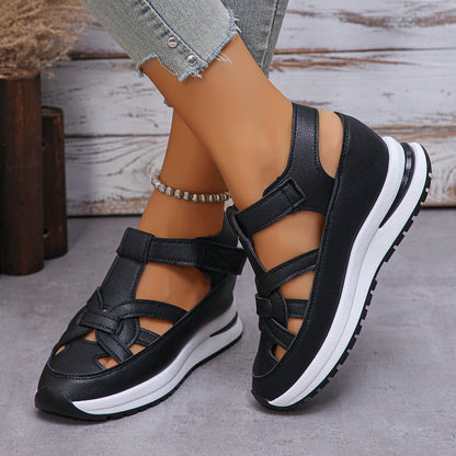 2025 Neue modische orthopädische Sandalen mit Klettverschluss