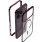 📱 Magnetisches Metall-Bumper-Case – Matte Rückseite mit Schnappverschluss-Design
