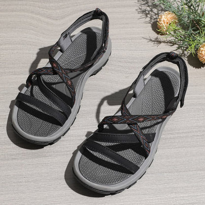 🌞 2026 Damen Sport-Sandalen – Orthopädisch & Retro Chic 👟