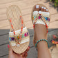 ✨2026 Boho Damen-Pantoletten – Leichte Fischmaul-Sandalen für Strand & Alltag 👡🌴