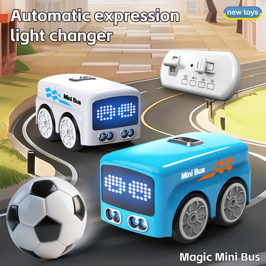 🚌 Mini-Smart-Bus-Spielzeug – RC-Fahrzeug mit Hinderniserkennung & „Follow-Me“-Funktion 🚗💨
