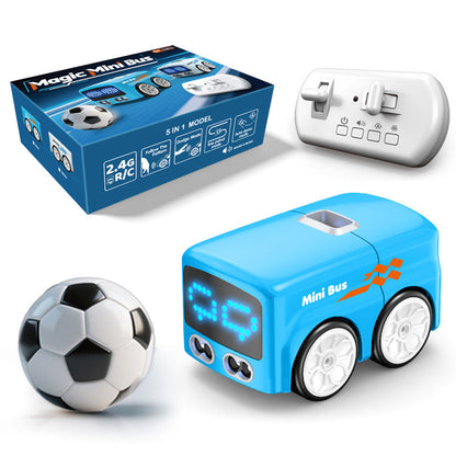 🚌 Mini-Smart-Bus-Spielzeug – RC-Fahrzeug mit Hinderniserkennung & „Follow-Me“-Funktion 🚗💨