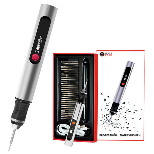 🔥32-teiliges multifunktionales elektrisches Gravierstift-Set