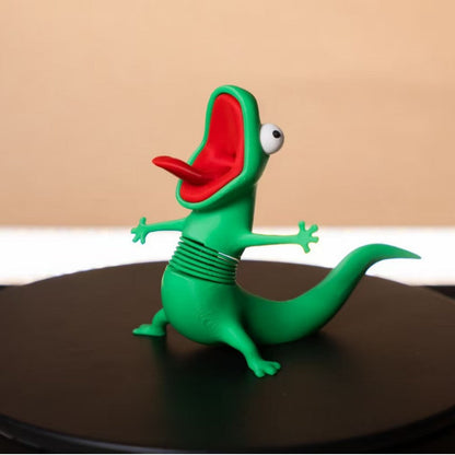 🚗🦎 Wackel-Eidechse als Schreibtisch-Spielzeug 😆