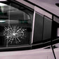 🚗 Aufkleber mit Riss-Optik für Autoscheiben – Verleihen Sie Ihrem Fahrzeug einen lustigen, realistischen Look.