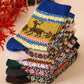 🧦 Retro Damen Wintersocken - Warm, bequem und stylisch! - Verabschieden Sie sich von kalten Füßen