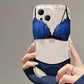 [✅Nedbrytbart] Miljövänligt, kreativt bikinifodral för mobilen 