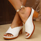 2025 Orthopädische High Heel Sandalen mit Blockabsatz