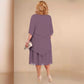 Lagen-Midikleid in großen Größen