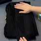 Elegante und bequeme lange Herrenhose – gerader Schnitt, elastischer Bund und Jacquard-Stoff, luxuriöser leichter Stil