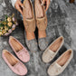 Orthopädische Lederschuhe, leicht, rutschfest, atmungsaktiv für Damen