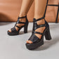 🔥 Neuheit 2026: Orthopädische Damen-Sandalen mit Blockabsatz und offener Zehenpartie