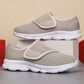 Verstellbare orthopädische Unisex-Sneaker mit Klettverschluss und Mesh-Design.