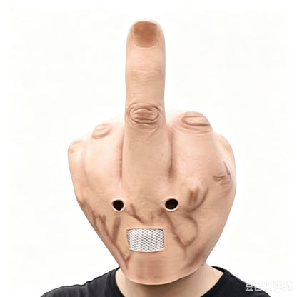 🖕 Mittelfinger-Halloweenmaske
