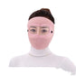 Winter-Windschutz-Gesichtsmaske – Warme Fleece-Maske mit Visier für Radfahren & Outdoor