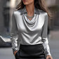 ✨2025 Mode Damen Luxus Ice Silk Tops