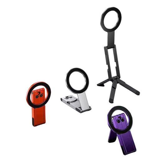 Magnetisches Taschen-Stativ für Smartphones – Kompaktes MagSafe-kompatibles Dreibein für iPhone