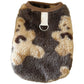 Winter-Fleece-Hundeweste – Dicke, warme Haustierkleidung mit Leinenring für Teddy, Bichon & Co.