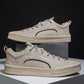 2025 Neue Freizeitschuhe mit Canvas-Leder-Mix – Stil trifft Komfort
