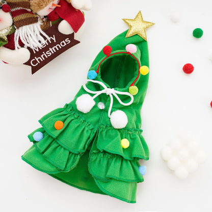 🎄🐾Weihnachtsbaum-Kleid für Haustiere