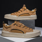 2025 Neue Freizeitschuhe mit Canvas-Leder-Mix – Stil trifft Komfort