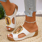 ✨ 2026 Damen Zehentrenner – Orthopädisch & Gold Buckle Style 👡