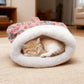 🐱 Weicher Katzenschlafsack – Ein warmes und gemütliches Nest für Ihre Katze! 💤💗