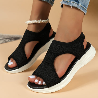 Orthopädische Laufsandalen für Damen mit offener Zehenpartie für den Sommer　