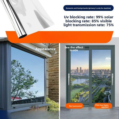☀️ UV-blockierende Einweg-Fensterfolie – Genießen Sie kühlere, angenehmere Räume