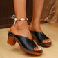 2025 Orthopädische High Heel Sandalen mit Blockabsatz
