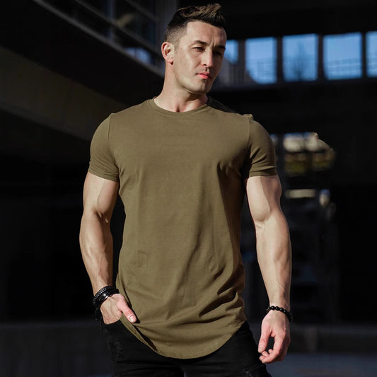 2025 Heißer Verkauf Basic Drape Cut T-Shirt