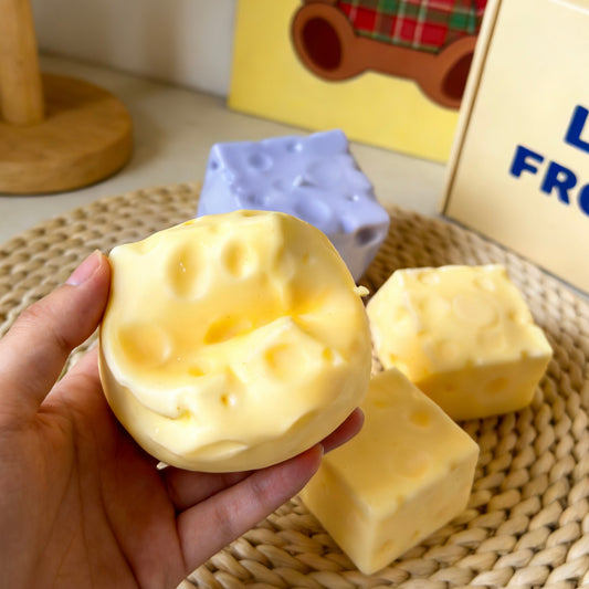 Realistisches Käse Squishy mit Slow Rise Effekt