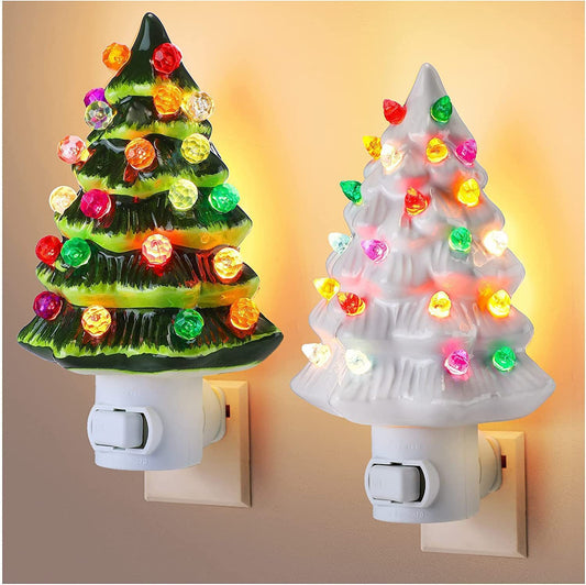 🎄 Beleuchteter Weihnachtsbaum als Nachtlicht – Bringt ein bisschen Weihnachtsmagie in jede Ecke ✨