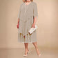 Lagen-Midikleid in großen Größen