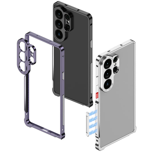 📱❄️Kühlende Handyhülle mit Metallrahmen