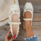 💖 2026 Neue, ultraleichte orthopädische Sandalen mit Blumen-Cut-outs 👣