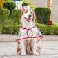 🐶☔ Transparenter Hunde-Regenmantel – Schutz vor Regen und Wind