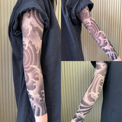 🖤 UV-Schutz-Tattoo-Armstulpen für einen coolen Streetwear-Look 🔥