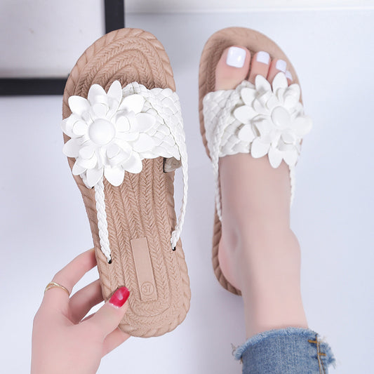 🔥 Orthopädische Sandalen mit floraler Fußgewölbeunterstützung für Damen