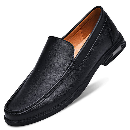 Italienische Herren-Loafer aus echtem Leder