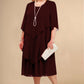 Lagen-Midikleid in großen Größen