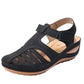 🔥Bequeme orthopädische Sandalen mit Cut-out-Keilabsatz für Damen