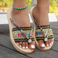 ✨2026 Boho Damen-Pantoletten – Leichte Fischmaul-Sandalen für Strand & Alltag 👡🌴