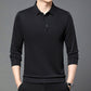 2025 Elegantes Herren-Langarm-Poloshirt