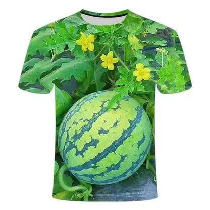 🍉 Wassermelonen-T-Shirt-Set für einen lässigen Sommer-Look